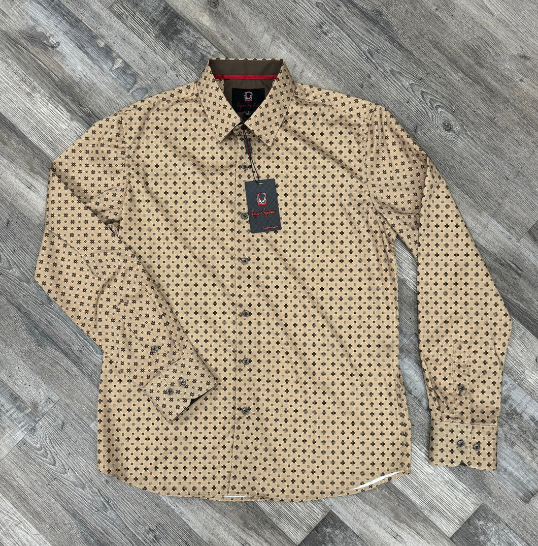 Men’s camisa vaquera