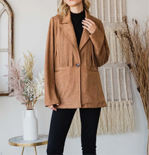 Load image into Gallery viewer, Women’s Fringe Blazer
