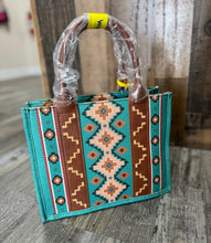 Load image into Gallery viewer, Wrangler Aztec print tote bag
