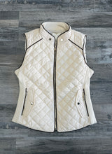 Load image into Gallery viewer, Women’s Ivory Puffer Vest
