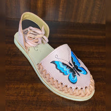 Load image into Gallery viewer, Huarache “Mariposa Lace Up” Rosita
